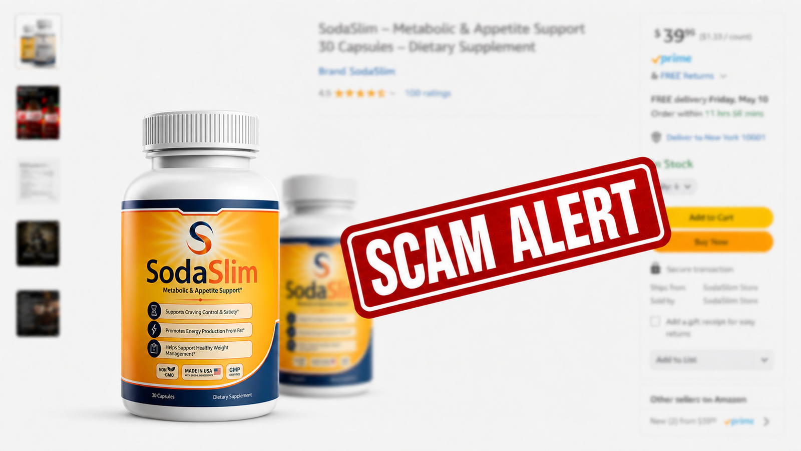 SodaSlim scam alert