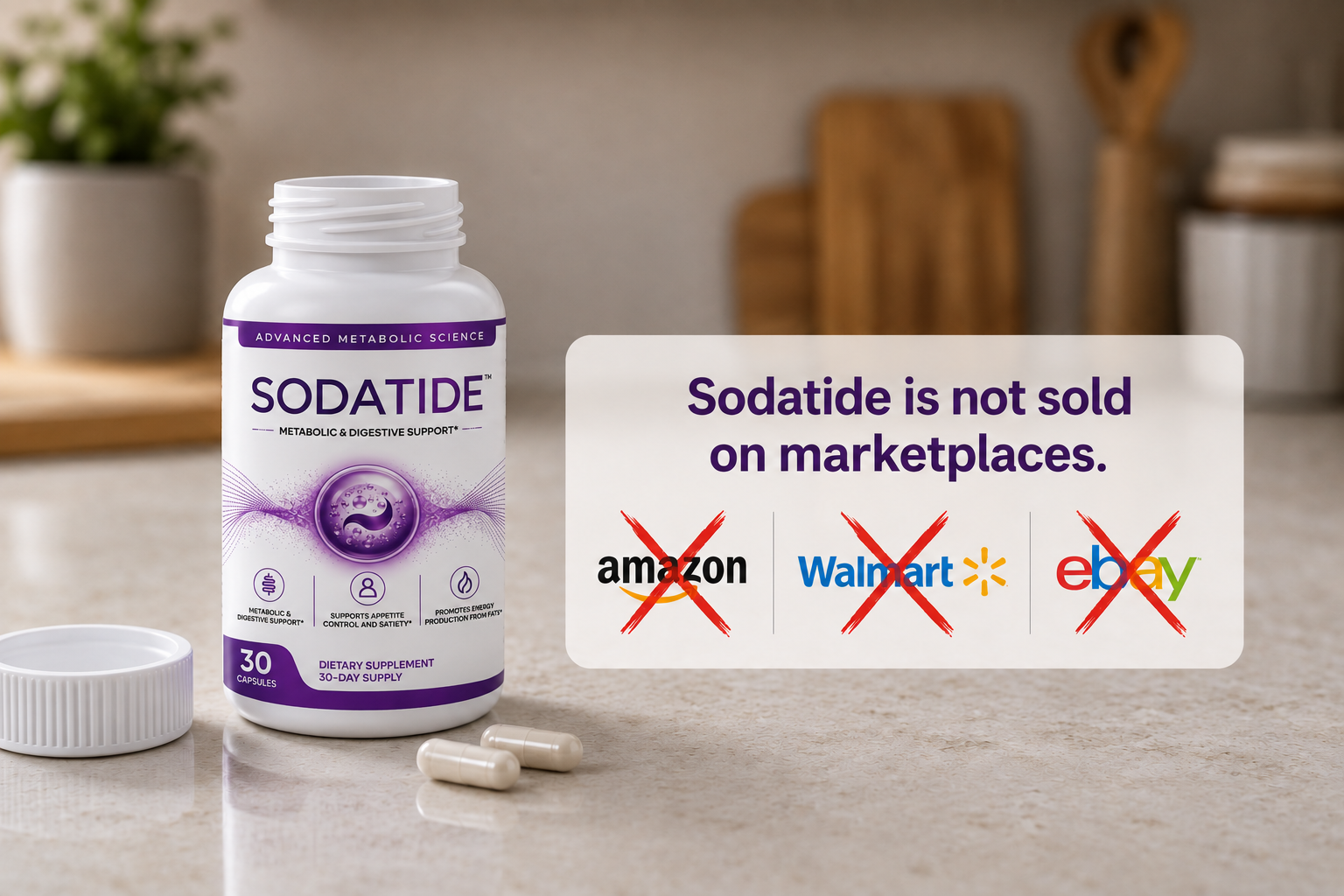 Sodatide scam alert